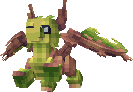 Bébé dragon des forêts